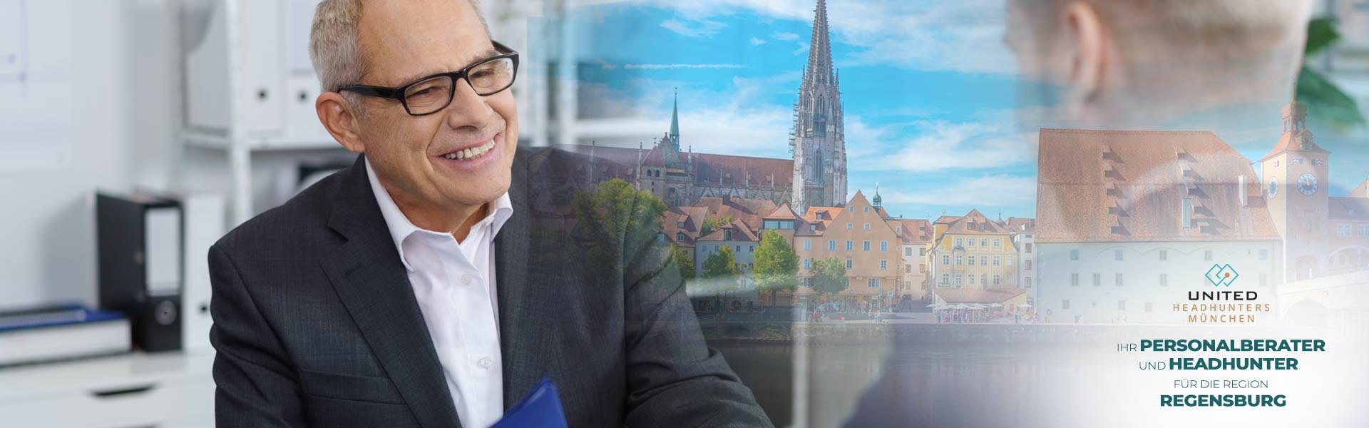 UNITED HEADHUNTERS MÜNCHEN ... Headhunter Personalberater ... Headmotiv Standort Regensburg